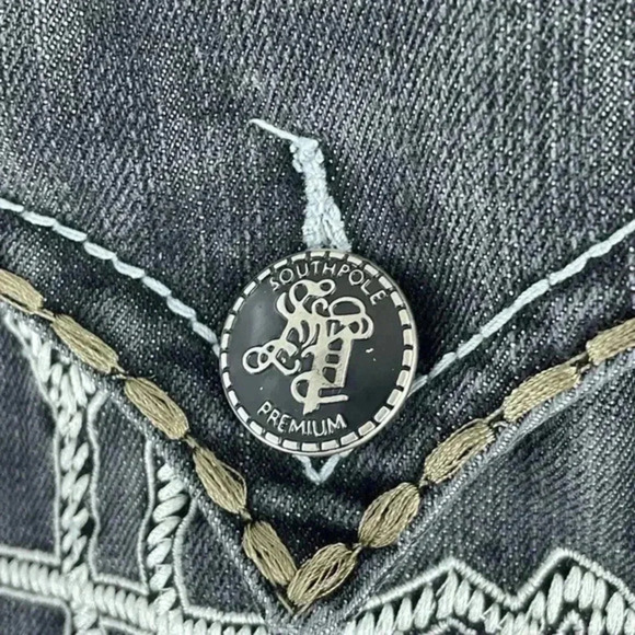 Southpole Jeans Y2K distressed men 34 jeans 0018‎ - Picture 7 of 15